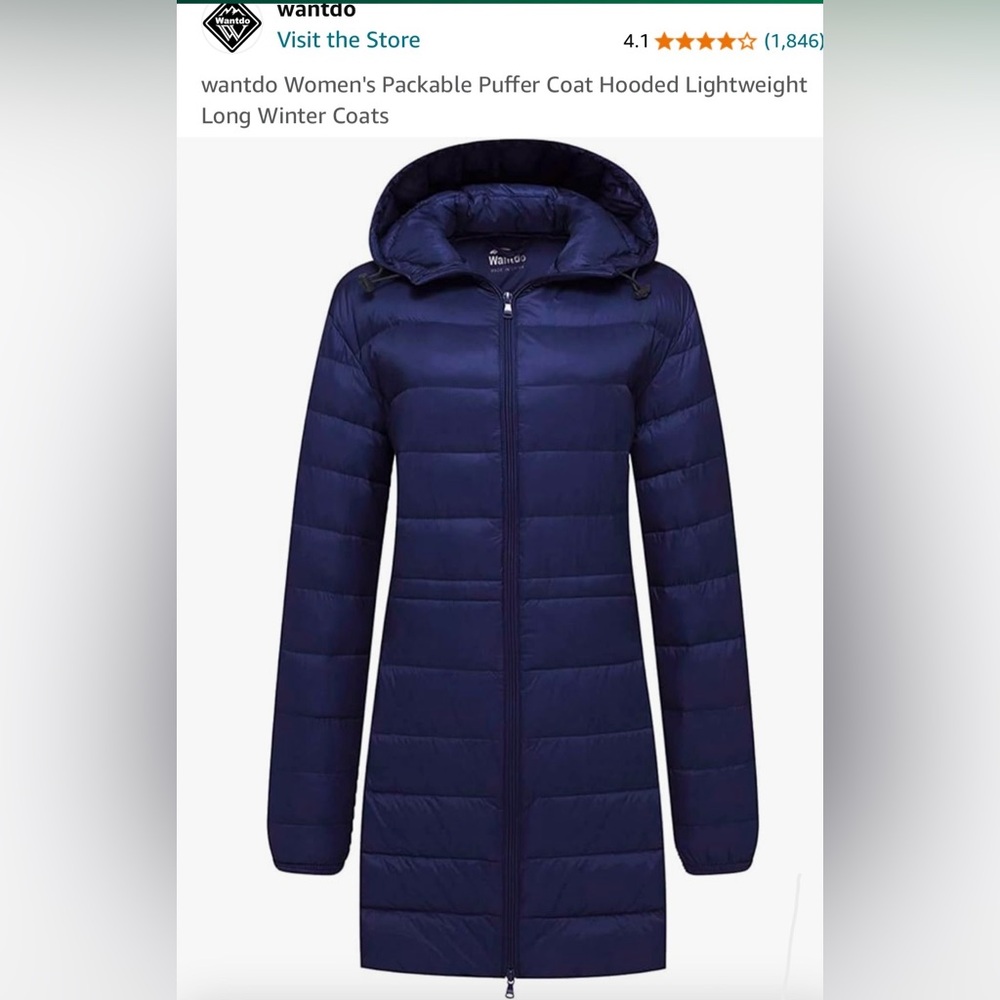 Wantdo Winter coat-navy